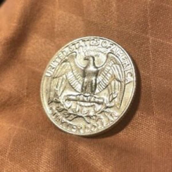 1971 Washington Rf Quarter No Mint Mark (Circulated, Ungraded) Brilliant - Picture 5 of 6